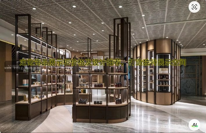 定做饰品展示柜价格及设计推荐，打造独特展示空间