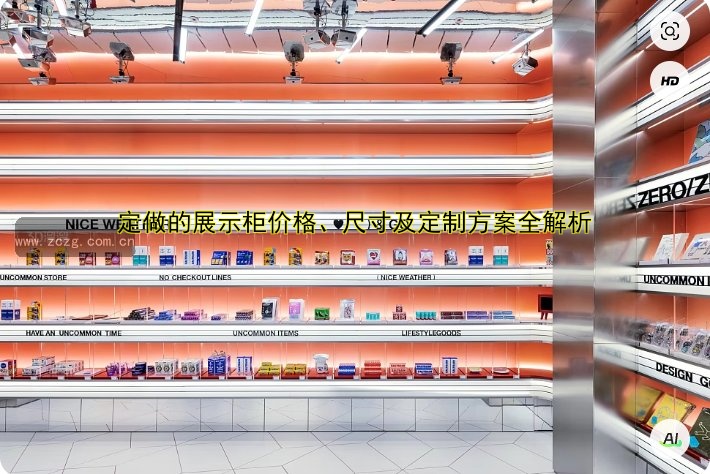化妆品展柜定制哪家好？风格多样，价格透明
