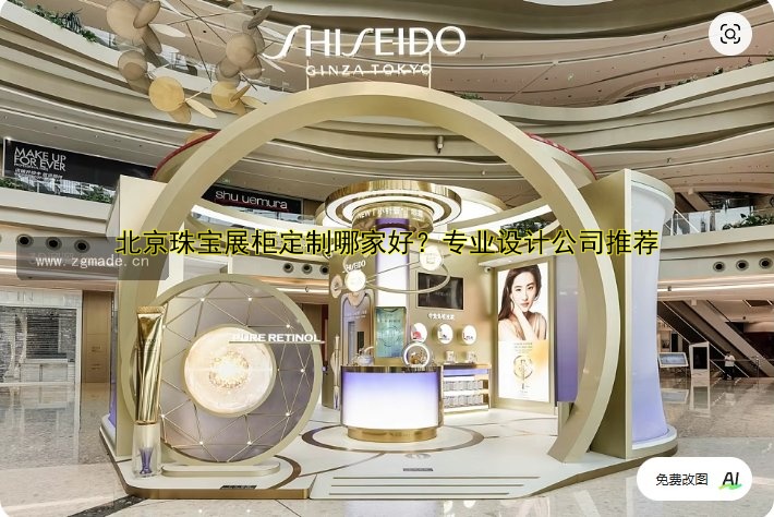 北京珠宝展柜定制哪家好？专业设计公司推荐