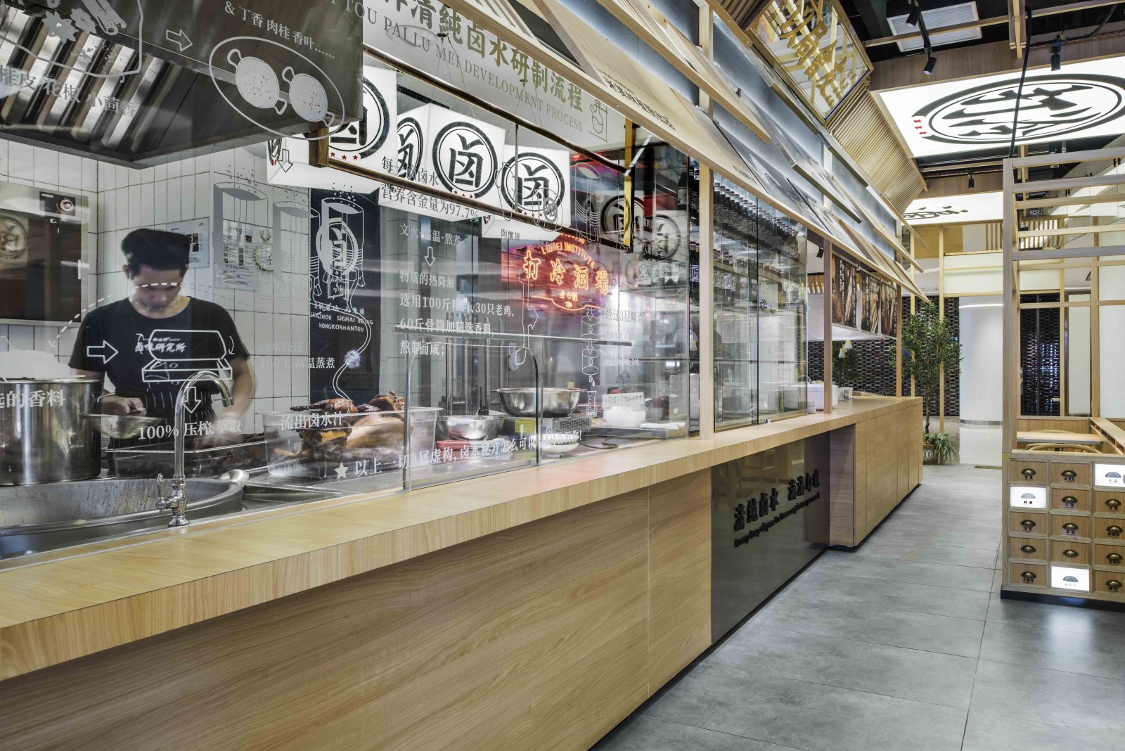 卤味店怎么装修？「卤味店怎么装修效果图」