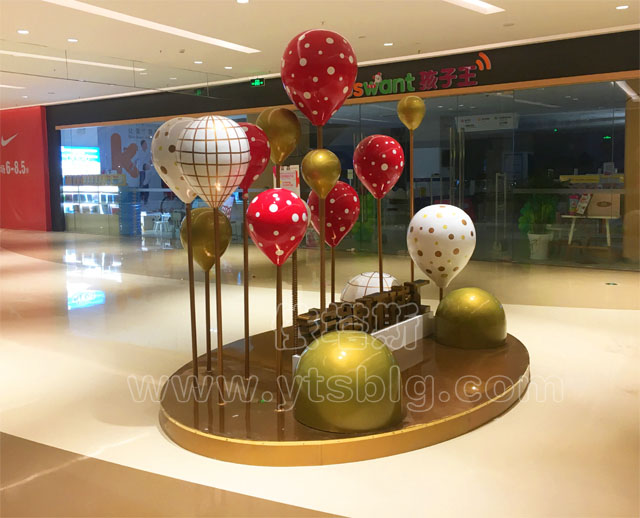 商场美陈dp点位设计要求及展示方式