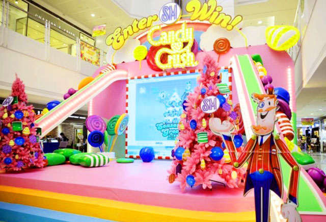 SM国际广场甜蜜的糖果传奇美陈展「」