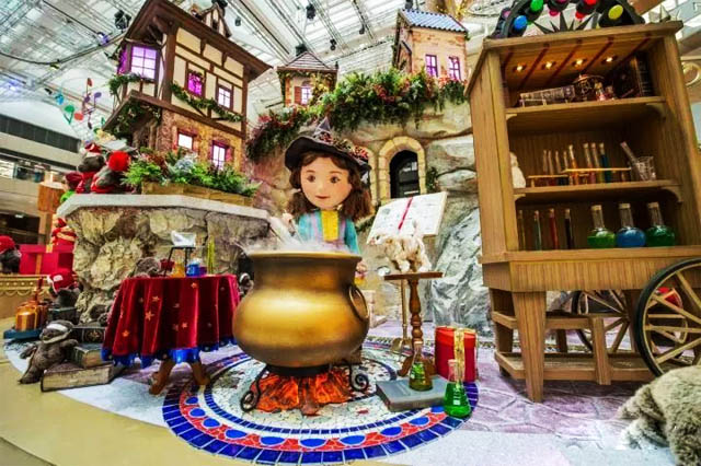 香港最有颜值的圣诞美陈「圣诞美陈图片」