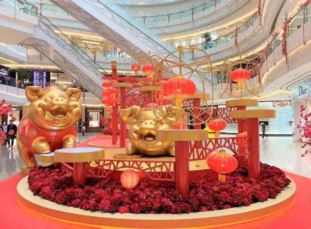 2019上海各大商场美陈展欣赏