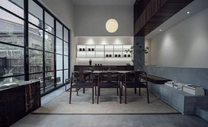 茶餐厅散座区装修设计,需要注意哪些「餐厅和茶室打通怎么设计」