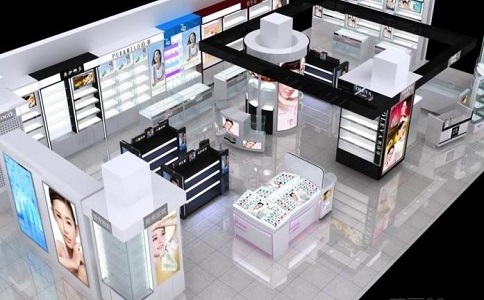 化妆品展柜设计的主要原则是由展品的性质决定「展柜的样式造型别致但其最主要的功能是」