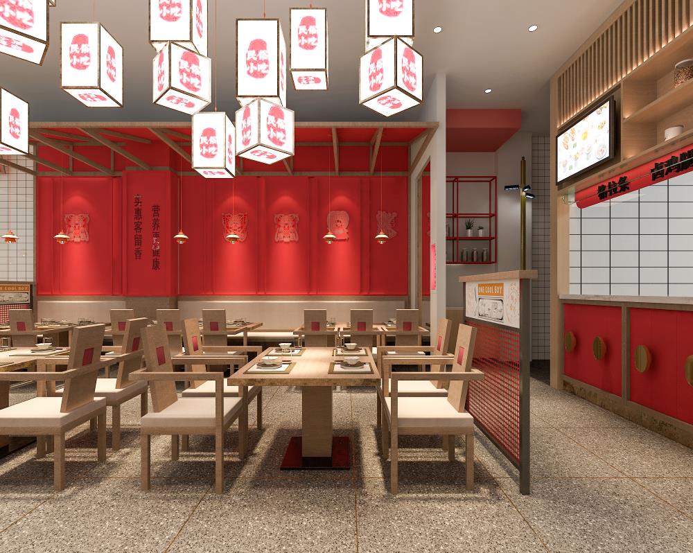小吃店装修设计技巧「小吃店装修方案」