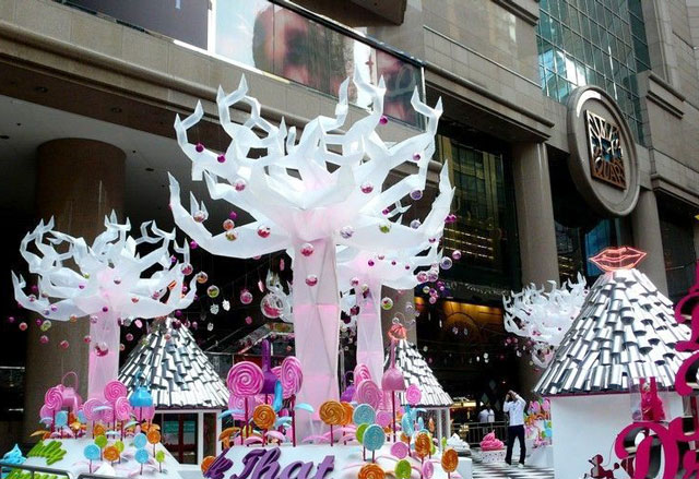 商业美陈已成为商场品牌价值「商业美陈展」