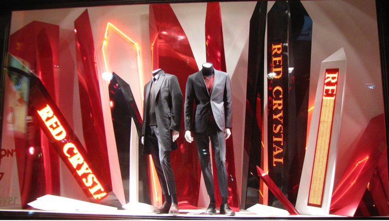 服装橱窗展示