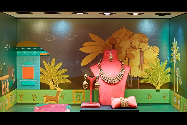 珠宝橱窗展示